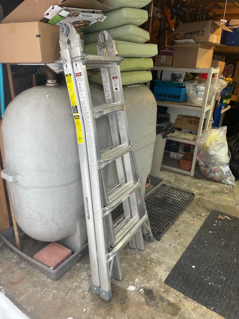 Mastercraft Grade 1A Aluminium Multi Task ladder 21ft Ladders