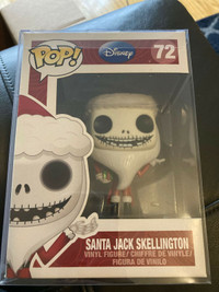 Funko Pop Santa Jack Skellington #72 Nightmare Before Christmas 