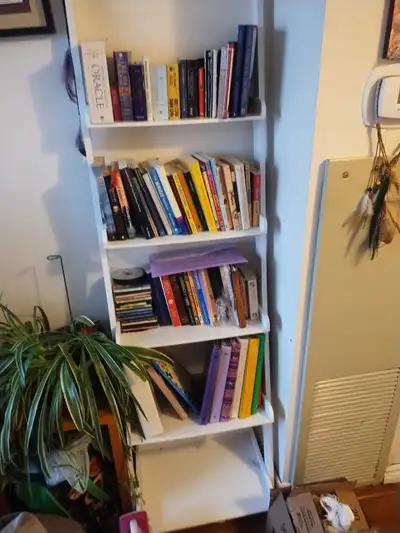 White Bookcase, View more