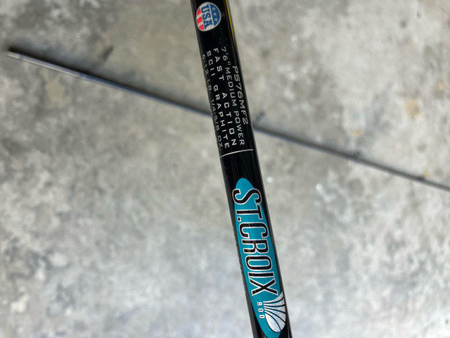 7’6” St Croix Fishing Rod  in Fishing, Camping & Outdoors in Cambridge - Image 3
