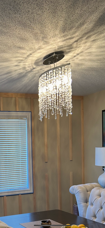 Crystal ceiling light fixture, View more
