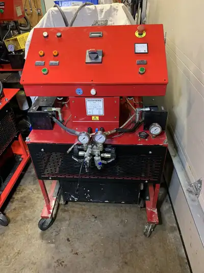 Glascraft MH-3 hydraulic proportion spray foam insulation equipment machine, 3PH unit, excellent con...