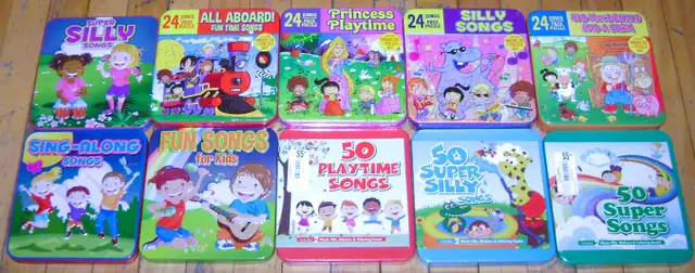 10 Childrens Songs cd boxsets (en anglais)