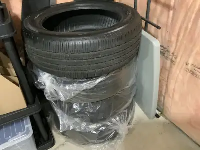 4x Falken Tire 225/55R18 SL 98V FOR SALE Ziex Ze001 AS Touring All Season No Rims, Like New, only ar...