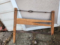 Old buck saw