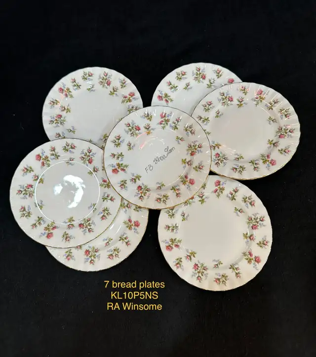 Royal Albert Winsome dishes, tea cups, two tiered cake plate in Kitchen & Dining Wares in Guelph - Image 7