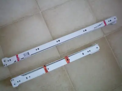 TROIS paires de coulisses (glissières) de tiroir, à extension, View more