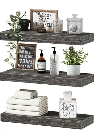 Floating Shelves for Wall Bathroom Shelf Bedroom Kitchen Living , View more