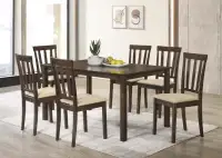 KITCHEN DINING TABLE SET, 5PC OR 7PC