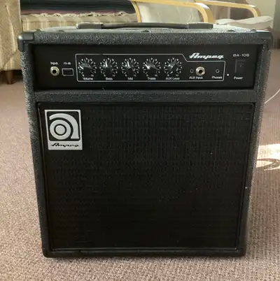 Ampeg BA-108 20W 8 Inch Bass Combo Amp, View more