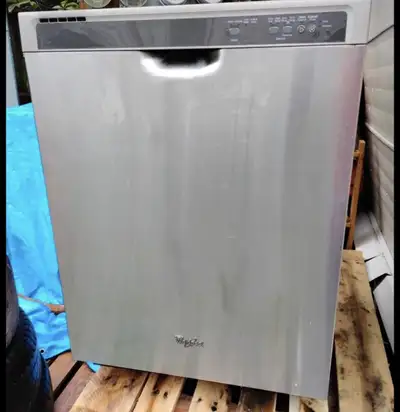  Whirlpool stainless dishwasher, View more