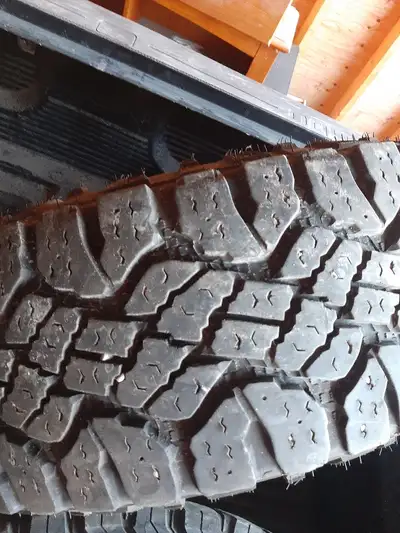 Tires are 10ply rated 80% in good shape CALLS ONLY 867-399-3014