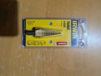 IRWIN Step drill bit, View more