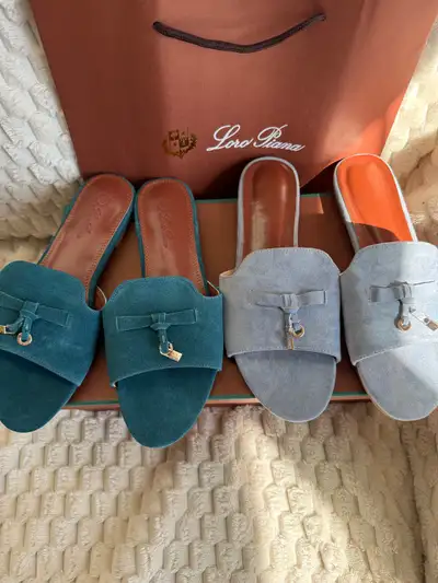 Loro Piana Summer Flats - Brand New, View more