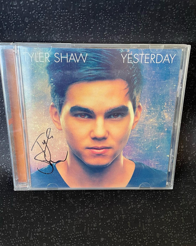 Autographed Tyler Shaw CD in CDs, DVDs & Blu-ray in London