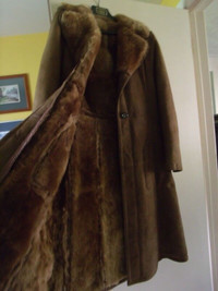 Winter Coat -Lamb suede leather Never Worn (New) only $200.00