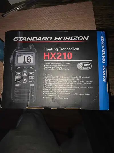 Floating Transceiver HX210, View more