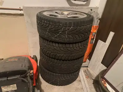 Excellent condition Bought new from Costco. Low mileage. Rims were fitted for my BMW 323. Sold car a...