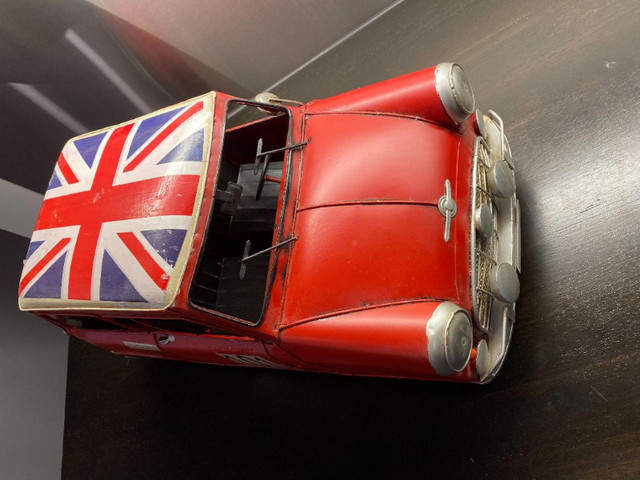 Vintage Red Mini Cooper Tin Metal Monte Carlo NEKO 101 Model in Hobbies & Crafts in Hamilton - Image 4