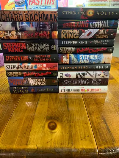 Stephen King hardcover books, View more
