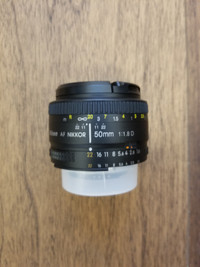 Nikkor AF 50 mm 1:1.8 D lens