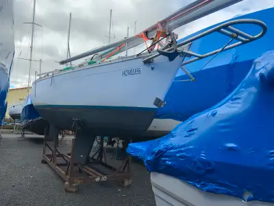 Voilier IRWIN 30 Faite une offre Si pas vendue au 15 juin , il sera vendu en pièces Faite une offre...