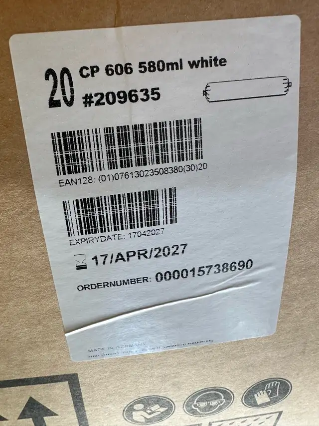 Hilti 606 White Fire Caulking Sausage Tubes -$8 each in Other in Mississauga / Peel Region - Image 3