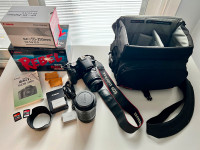 Canon Rebel T1i 15.1 MP EOS Package with 2 Lenses