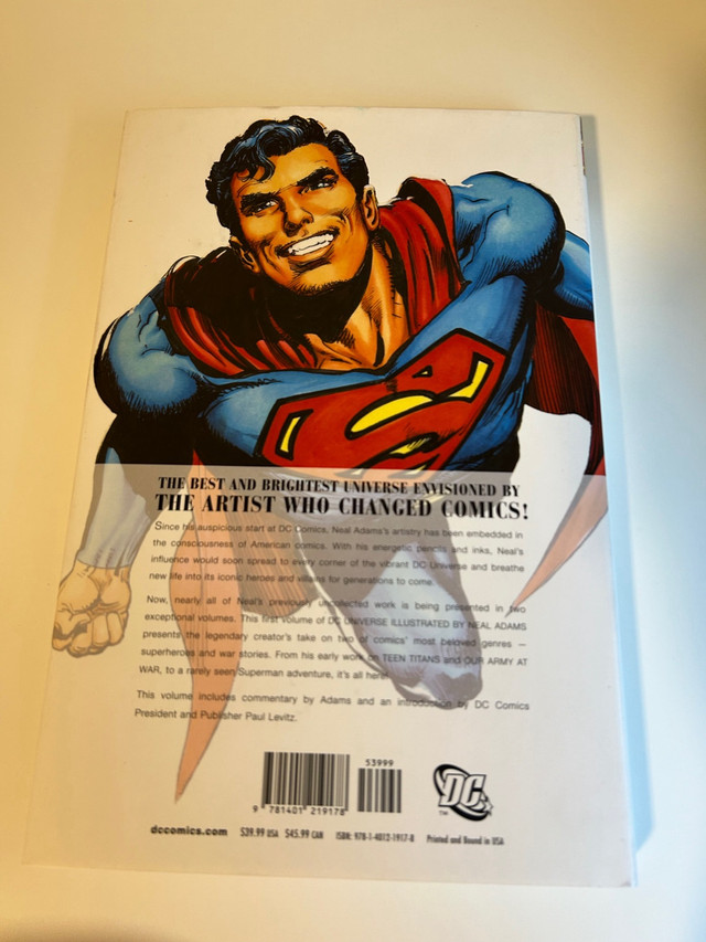 DC Universe Illustrated by Neal Adams book in Comics & Graphic Novels in Edmonton - Image 2