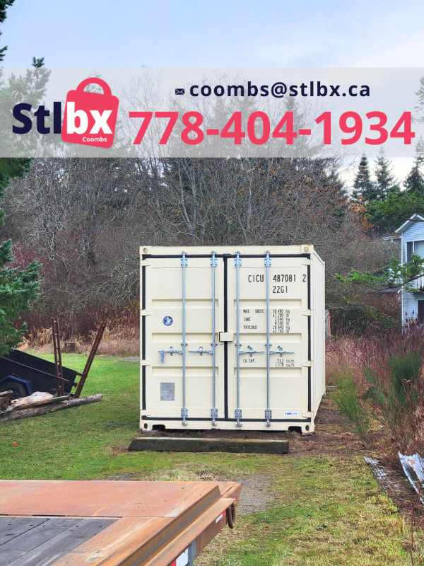 New 20ft Shipping Container in Coombs/Parksville for Sale! in Storage Containers in Port Alberni