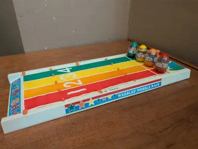 Weebles Wooble Race Romper Room Toy 70s, View more