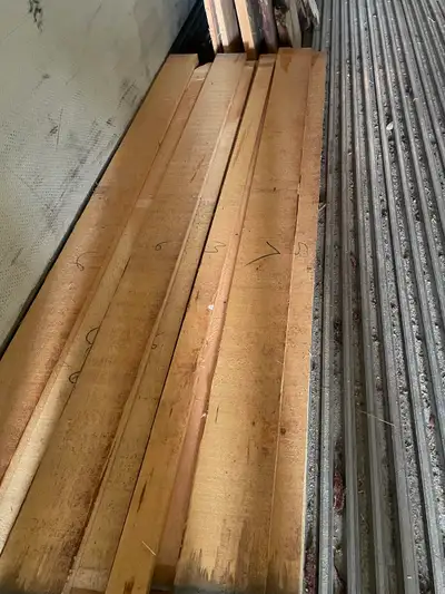 clear pine boards. air dried to 10% Moisture content. random width. 8 feet long. Other lumber availa...