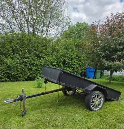 Remorque 4X8 dompeuse