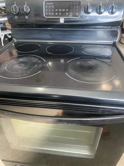 Kenmore glass top stove ((delivery possible extra)), View more