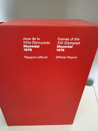 Olympique 76 - Rapport officiel (3 volumes)