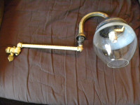 Antique gas lamp