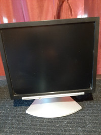 Computer monitor.