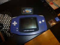 Game Boy Advance With Super Street Fighter 2