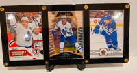 John Tavares 3 NEW 3 card holder with stand pls read description