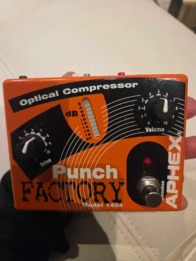 Aphex Punch Factory model 1404 compressor, View more