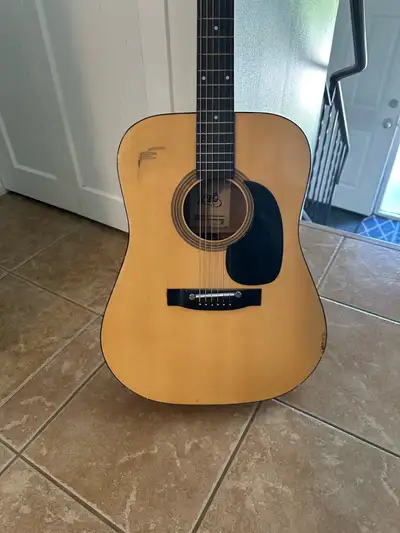 Accoustic Guitar. 6 String. no case , View more