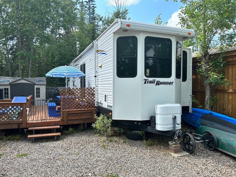 Immaculate Park Model Trailer at Candle Lake Travel Trailers