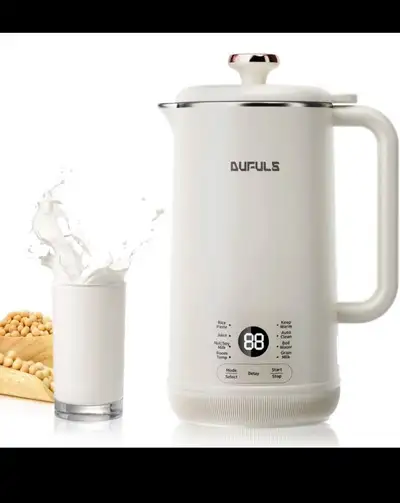 Brand new (display unit) 8 in 1 Nut Milk Maker, 40.58oz Soy Milk Maker with10 Blades, Automatic Almo...