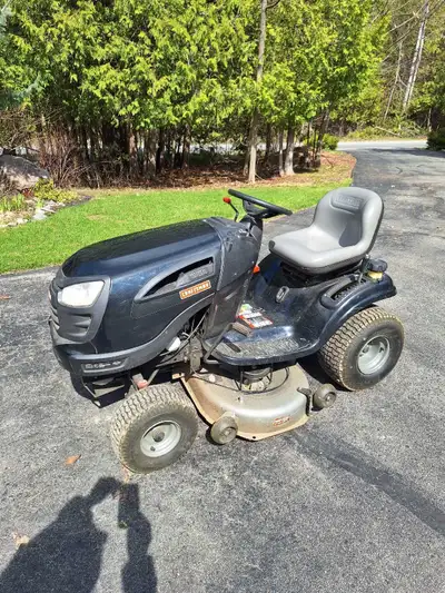 Craftsman riding lawnmower for sale, View more