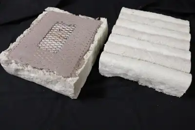 Insulating fire brick - pottery kiln fibre modules, View more