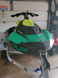 2022 seadoo spark trixx 2 up with a few mods