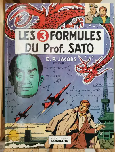 BD - E.P. Jacobs Blake et Mortimer Les 3 formules du Prof. SATO, View more