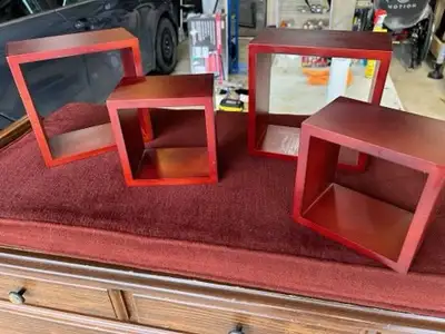 wall shelving.....4 pieces, View more