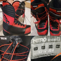 Nitro Mens Size 7 snowboard boots 