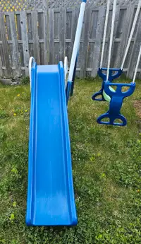 Metal Swing and Slide Set with Slide